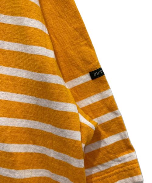 OUTIL（ウティ）OUTIL (ウティ) ボーダーTシャツ イエロー サイズ:3の古着・服飾アイテム