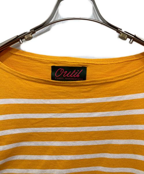 OUTIL（ウティ）OUTIL (ウティ) ボーダーTシャツ イエロー サイズ:3の古着・服飾アイテム