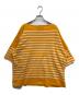 OUTIL (ウティ) ボーダーTシャツ イエロー サイズ:3：6000円
