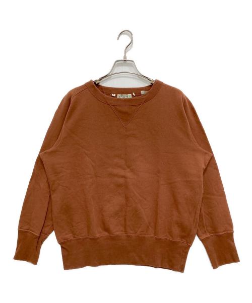 LEVI'S VINTAGE CLOTHING（リーバイス ビンテージ クロージング）LEVI'S VINTAGE CLOTHING (リーバイス ビンテージ クロージング) 前Vスウェット ブラウン サイズ:Mの古着・服飾アイテム