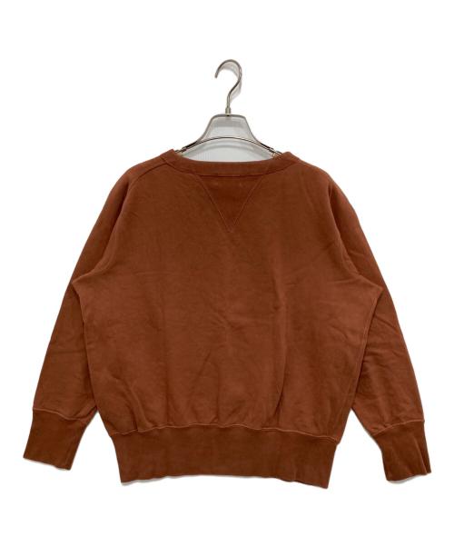 LEVI'S VINTAGE CLOTHING（リーバイス ビンテージ クロージング）LEVI'S VINTAGE CLOTHING (リーバイス ビンテージ クロージング) 前Vスウェット ブラウン サイズ:Mの古着・服飾アイテム