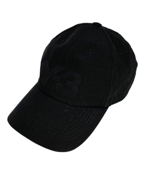 Y-3（ワイスリー）Y-3 (ワイスリー) ロゴキャップ ブラックの古着・服飾アイテム