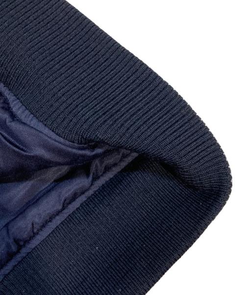 A.P.C.（アーペーセー）A.P.C. (アーペーセー) 中綿ジップアップブルゾン ネイビー サイズ:Sの古着・服飾アイテム