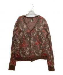 Needles（ニードルズ）の古着「Mohair Cardigan Rose」｜ブラウン