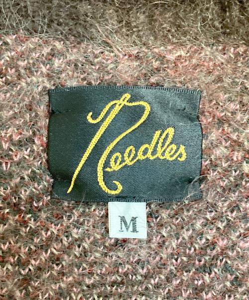 Needles（ニードルズ）Needles (ニードルズ) Mohair Cardigan Rose ブラウン サイズ:Mの古着・服飾アイテム