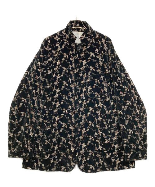 Needles（ニードルズ）Needles (ニードルズ) Raglan Jacket Emb. ブラック サイズ:Lの古着・服飾アイテム