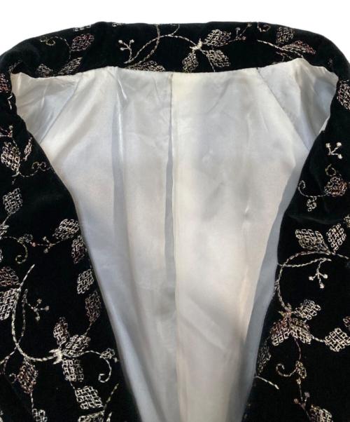 Needles（ニードルズ）Needles (ニードルズ) Raglan Jacket Emb. ブラック サイズ:Lの古着・服飾アイテム