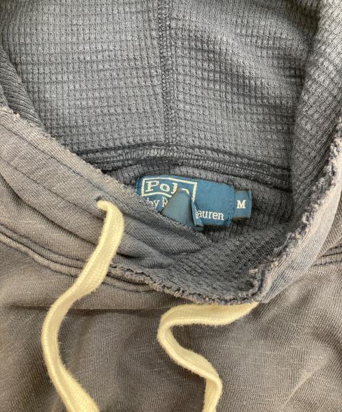 POLO RALPH LAUREN（ポロ・ラルフローレン）POLO RALPH LAUREN (ポロ・ラルフローレン) ダブルフェイスパーカー ブルー サイズ:Mの古着・服飾アイテム