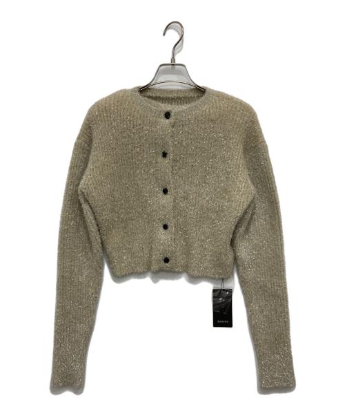 anuans（アニュアンス）anuans (アニュアンス) ラメニットアンサンブル ベージュ サイズ:FREE 未使用品の古着・服飾アイテム