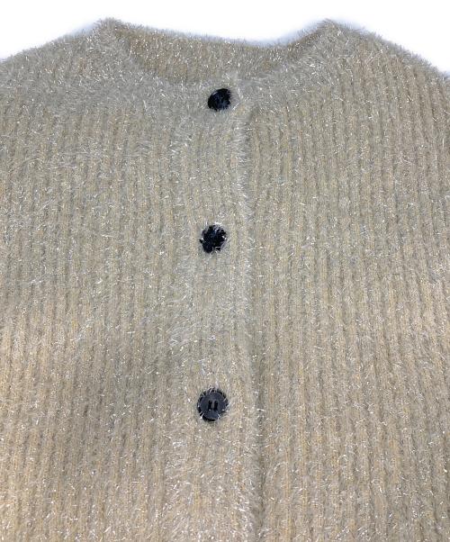 anuans（アニュアンス）anuans (アニュアンス) ラメニットアンサンブル ベージュ サイズ:FREE 未使用品の古着・服飾アイテム