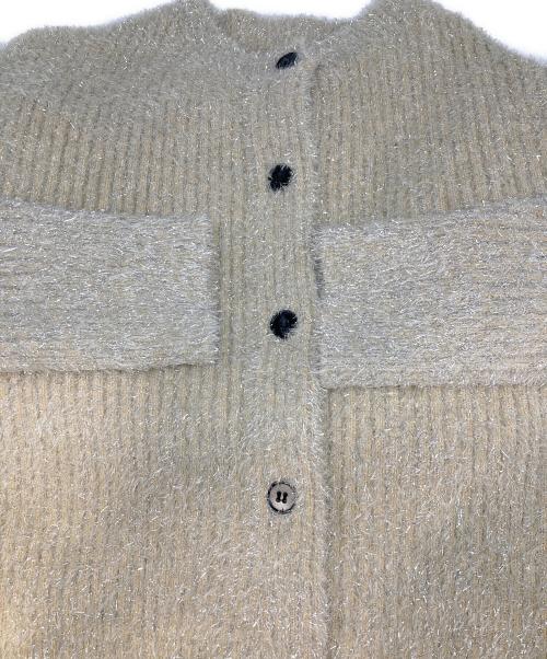 anuans（アニュアンス）anuans (アニュアンス) ラメニットアンサンブル ベージュ サイズ:FREE 未使用品の古着・服飾アイテム