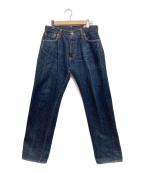 YAMANEヤマネ）の古着「道楽デニムパンツ」｜インディゴ