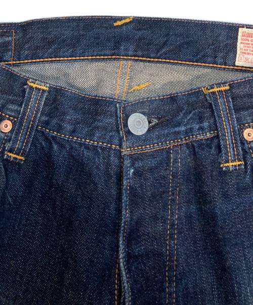 YAMANE（ヤマネ）YAMANE (ヤマネ) 道楽デニムパンツ インディゴ サイズ:86cm (W34)の古着・服飾アイテム