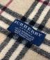 中古・古着 BURBERRY LONDON (バーバリーロンドン) ノヴァチェックマフラー ベージュ：6000円