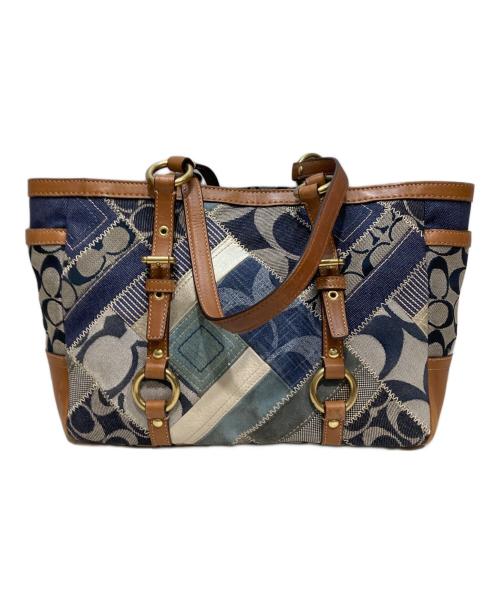 COACH（コーチ）COACH (コーチ) パッチワークトートバッグの古着・服飾アイテム