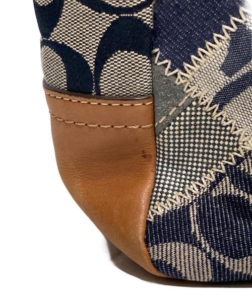 COACH（コーチ）COACH (コーチ) パッチワークトートバッグの古着・服飾アイテム