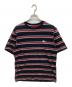stussy（ステューシー）の古着「ボーダーTシャツ」｜ネイビー×レッド