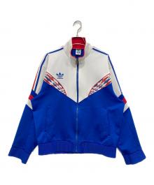 adidas Originals（アディダスオリジナル）の古着「トラックジャケット」｜ホワイト×ブルー