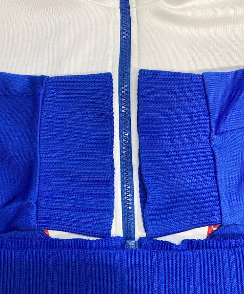 adidas Originals（アディダスオリジナル）adidas Originals (アディダスオリジナル) トラックジャケット ホワイト×ブルー サイズ:XOの古着・服飾アイテム