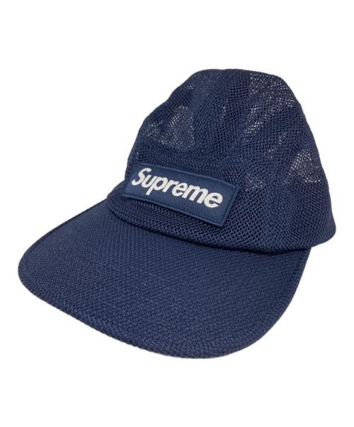 SUPREME（シュプリーム）SUPREME (シュプリーム) mesh cordura camp cap ネイビーの古着・服飾アイテム