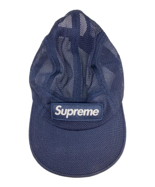 SUPREME（シュプリーム）SUPREME (シュプリーム) mesh cordura camp cap ネイビーの古着・服飾アイテム