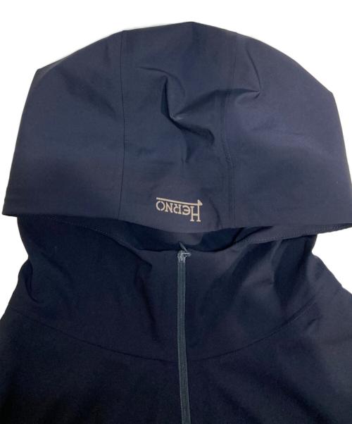 HERNO（ヘルノ）HERNO (ヘルノ) 撥水 ストレッチナイロン マウンテンパーカー ネイビー サイズ:50(XL相当)の古着・服飾アイテム