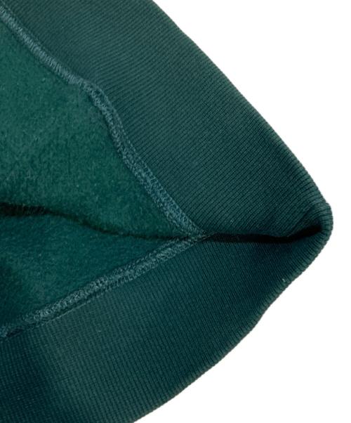 HUF（ハフ）HUF (ハフ) ハーフジップスウェット グリーン サイズ:Lの古着・服飾アイテム