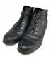 PADRONE（パドローネ）の古着「バックジップレースアップブーツ」｜ブラック