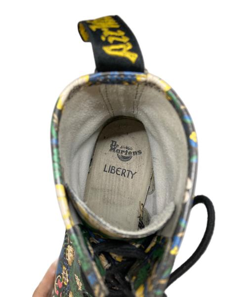Dr.Martens（ドクターマーチン）Dr.Martens (ドクターマーチン) LIBERTY (リバティ) 8ホールブーツ マルチカラー サイズ:27cmの古着・服飾アイテム