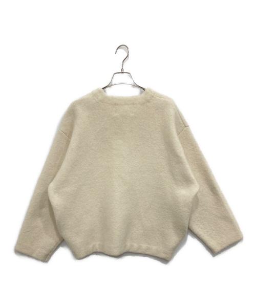 Rirandture（リランドチュール）Rirandture (リランドチュール) パール釦コクーンニットジャケット アイボリー サイズ:1の古着・服飾アイテム