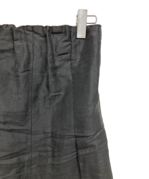 SACRA（サクラ）SACRA (サクラ) LINEN ALL-IN-ONE ブラック サイズ:38 未使用品の古着・服飾アイテム