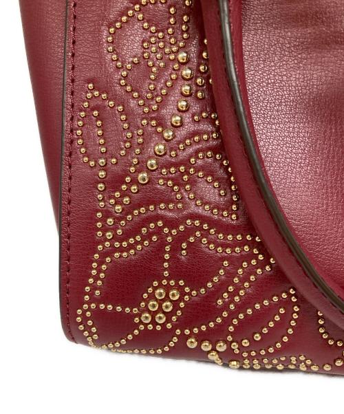 MICHAEL KORS（マイケルコース）MICHAEL KORS (マイケルコース) バッグ レッドの古着・服飾アイテム