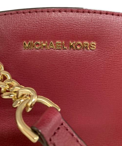 MICHAEL KORS（マイケルコース）MICHAEL KORS (マイケルコース) バッグ レッドの古着・服飾アイテム