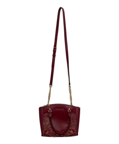MICHAEL KORS（マイケルコース）MICHAEL KORS (マイケルコース) バッグ レッドの古着・服飾アイテム