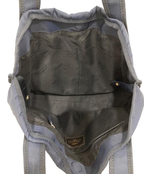 TOCCA（トッカ）TOCCA (トッカ) AVENUE ナイロントートバッグ ネイビーの古着・服飾アイテム