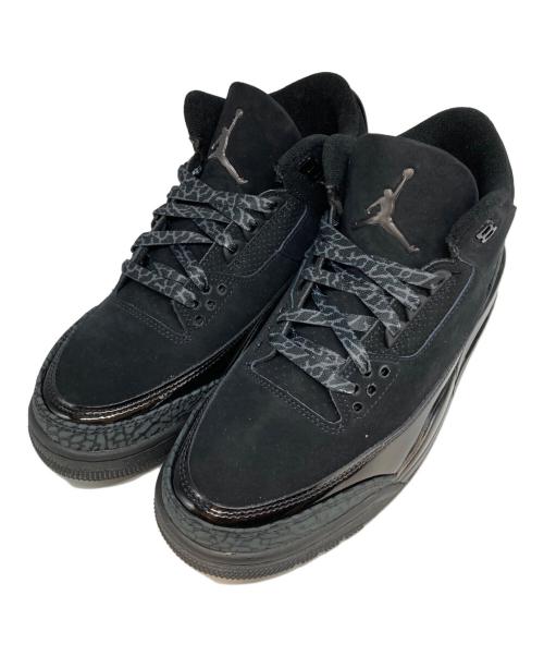 NIKE（ナイキ）NIKE (ナイキ) Air Jordan 3 Retro ブラック サイズ:26cmの古着・服飾アイテム