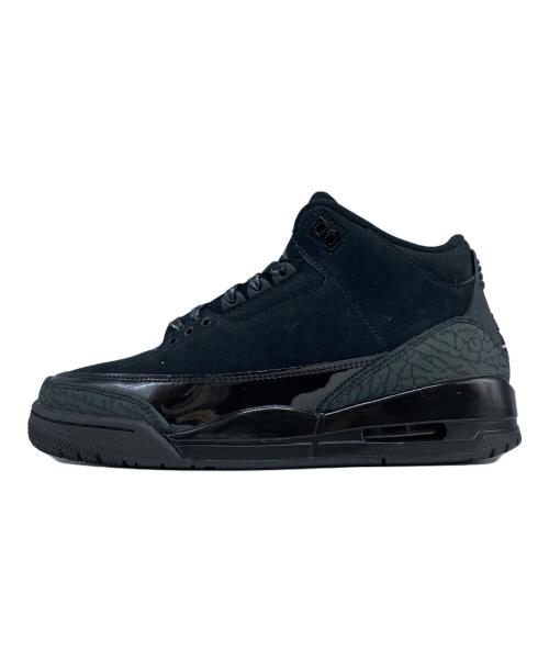 NIKE（ナイキ）NIKE (ナイキ) Air Jordan 3 Retro ブラック サイズ:26cmの古着・服飾アイテム