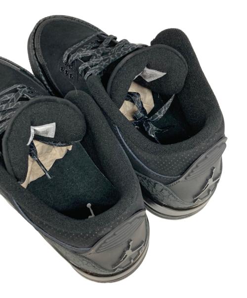 NIKE（ナイキ）NIKE (ナイキ) Air Jordan 3 Retro ブラック サイズ:26cmの古着・服飾アイテム