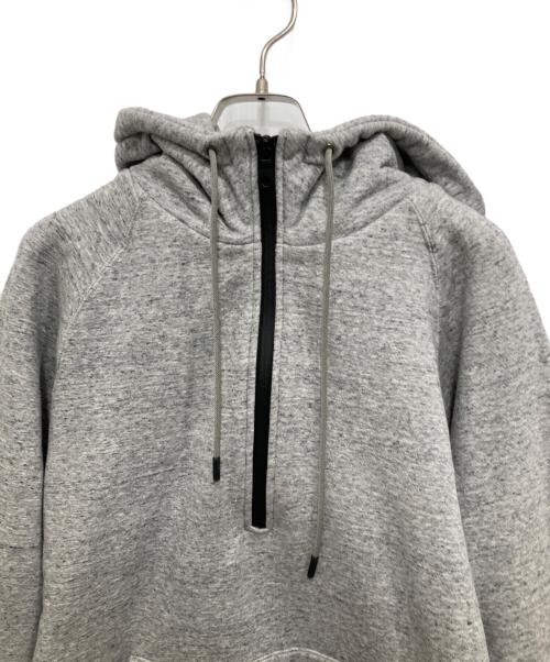 Junhashimoto（ジュンハシモト）junhashimoto (ジュンハシモト) PULL OVER HALF グレー サイズ:5の古着・服飾アイテム