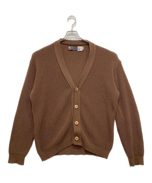 binghamton knitting company（ビンガムトンニッティングカンパニー）binghamton knitting company (ビンガムトンニッティングカンパニー) カーディガン ブラウン サイズ:Mの古着・服飾アイテム