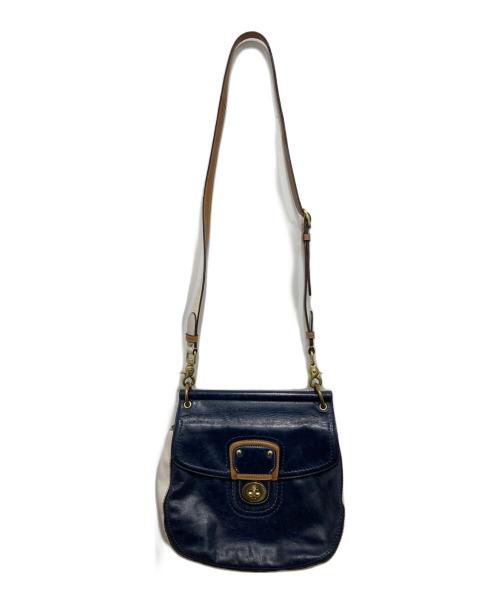COACH（コーチ）COACH (コーチ) 2WAYショルダーバッグ ネイビーの古着・服飾アイテム