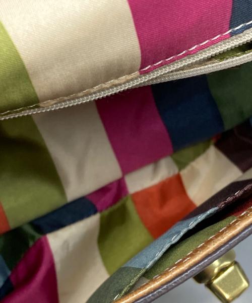 COACH（コーチ）COACH (コーチ) 2WAYショルダーバッグ ネイビーの古着・服飾アイテム