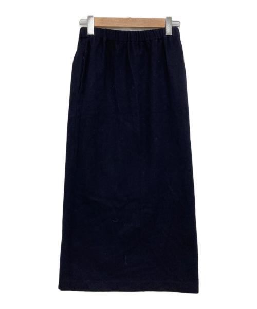 COMME des GARCONS（コムデギャルソン）COMME des GARCONS (コムデギャルソン) ウールスカート ネイビー サイズ:Sの古着・服飾アイテム