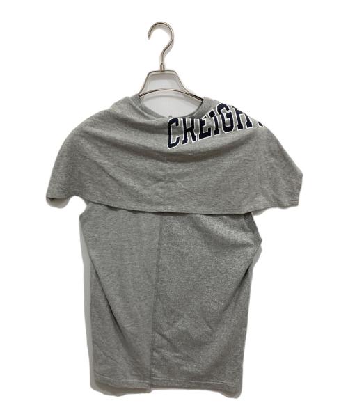 77circa（ナナナナサーカ）77circa (ナナナナサーカ) リメイクTシャツ グレー サイズ:記載なしの古着・服飾アイテム