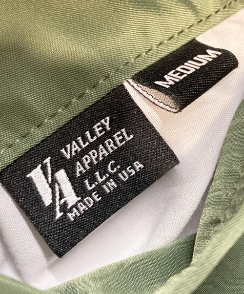 valley apparel l.l.c.（バレー アパレル）valley apparel L.L.C. (バレー アパレル) リバーシブルMA-1ジャケット オリーブ サイズ:Mの古着・服飾アイテム