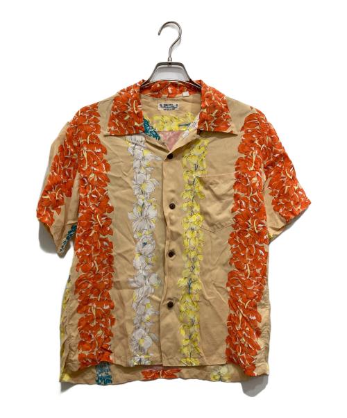 Sun Surf（サンサーフ）Sun Surf (サンサーフ) アロハシャツ オレンジ サイズ:Mの古着・服飾アイテム
