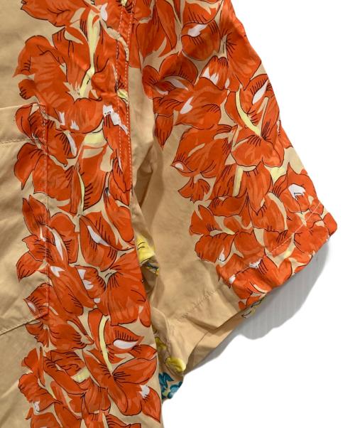 Sun Surf（サンサーフ）Sun Surf (サンサーフ) アロハシャツ オレンジ サイズ:Mの古着・服飾アイテム