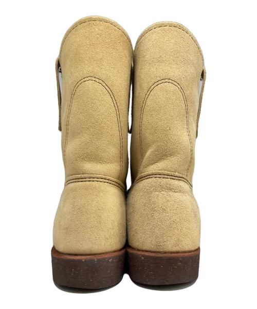 RED WING（レッドウィング）RED WING (レッドウィング) ペコスブーツ ベージュ サイズ:US8(26cm相当)の古着・服飾アイテム