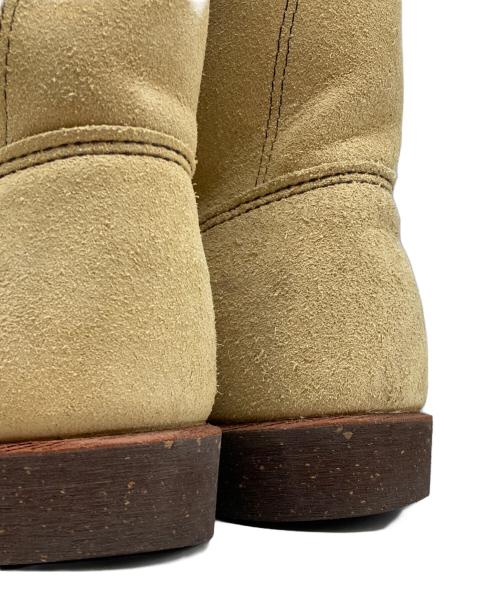 RED WING（レッドウィング）RED WING (レッドウィング) ペコスブーツ ベージュ サイズ:US8(26cm相当)の古着・服飾アイテム