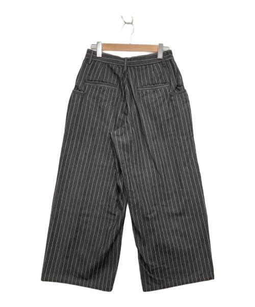 WISH FOREVER（ウィッシュフォーエバー）WISH FOREVER (ウィッシュフォーエバー) アソートクロスタックバギーパンツ グレー サイズ:Mの古着・服飾アイテム